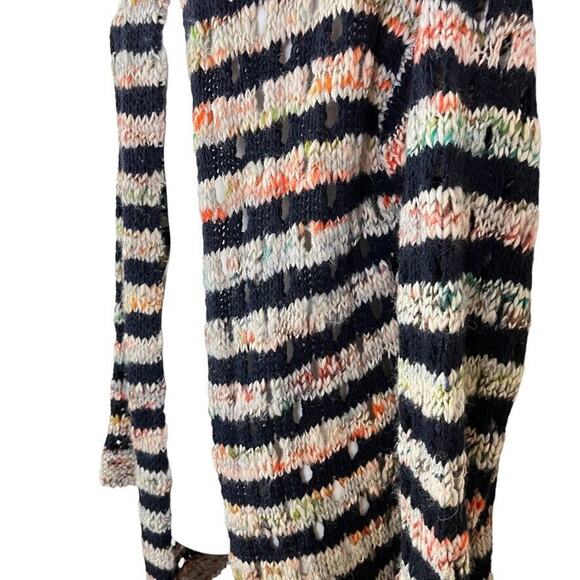 Sundance Womens Melange Open Knit Wool Blend Italy Made Cardigan Sweater sz S - Picture 9 of 16